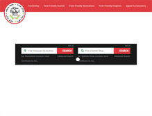 Tablet Screenshot of halalindiarestaurant.com